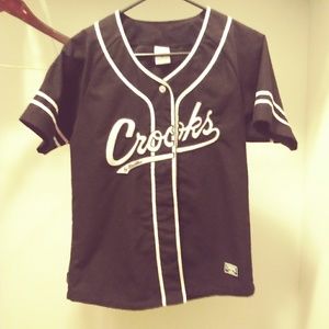 Crooks and castles baseball jersey